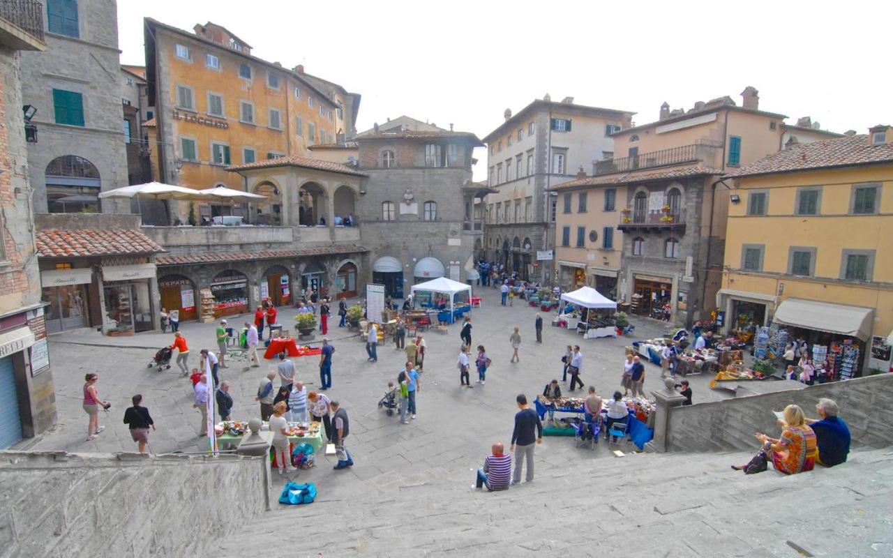 Appartamento Il Loggiato Cortona Exteriör bild